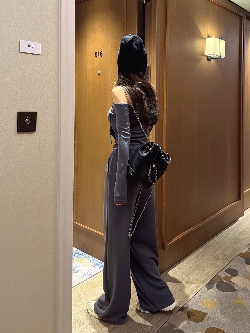 CLOTH韓國東大門直郵女裝新款26春夏時尚職業推薦套裝兜帽CLOTH套裝