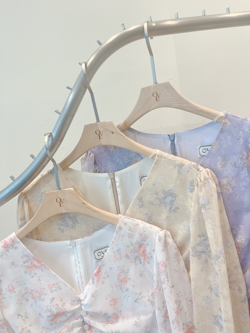 OVE韓國東大門代購女裝新款職業人氣時尚休閑推薦連衣裙褶皺OVE連衣裙