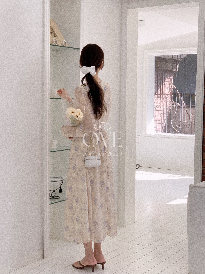 OVE韓國東大門代購女裝新款職業人氣時尚休閑推薦連衣裙褶皺OVE連衣裙