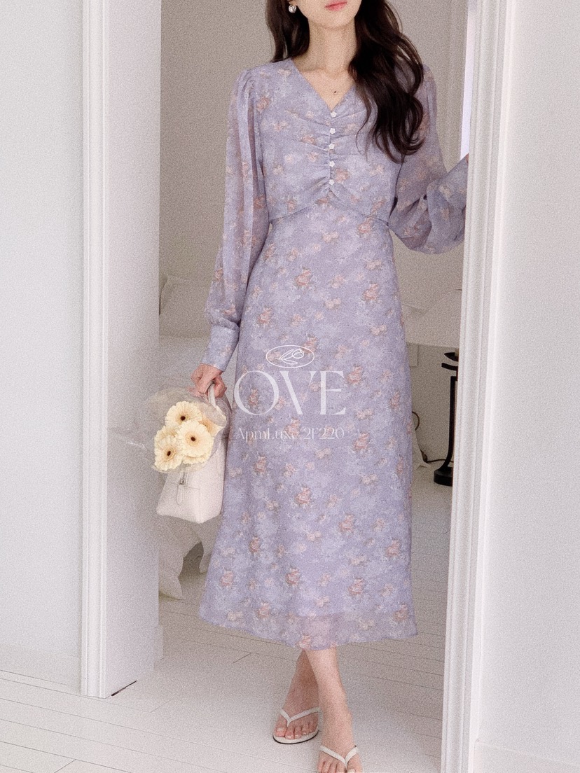 OVE韓國東大門代購女裝新款職業人氣時尚休閑推薦連衣裙褶皺OVE連衣裙