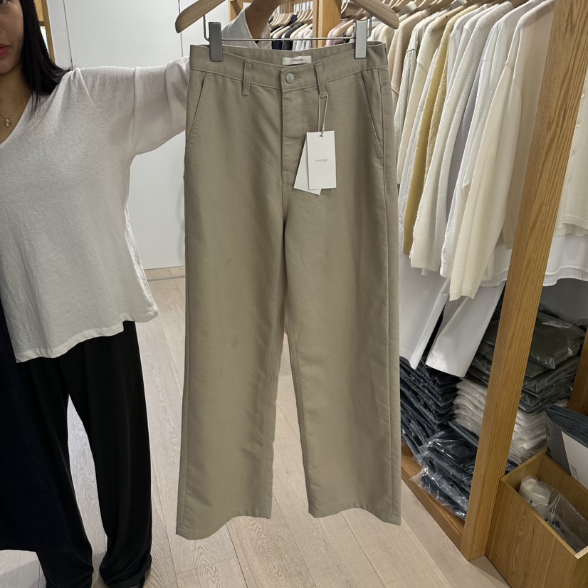 ROUNDER韓國直郵女士新款時尚休閑職業推薦熱賣休閑褲不褪色ROUNDER休閑褲圖色1