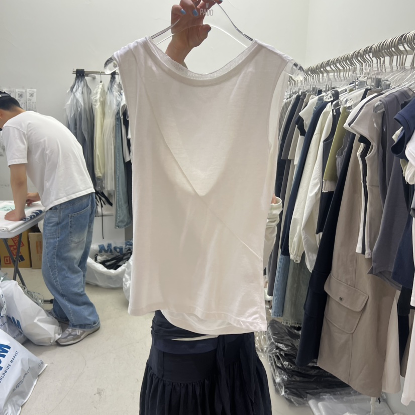 PADO韓國東大門直郵女士新品推薦時尚職業26春夏吊帶背心PADO吊帶/背心圖色3