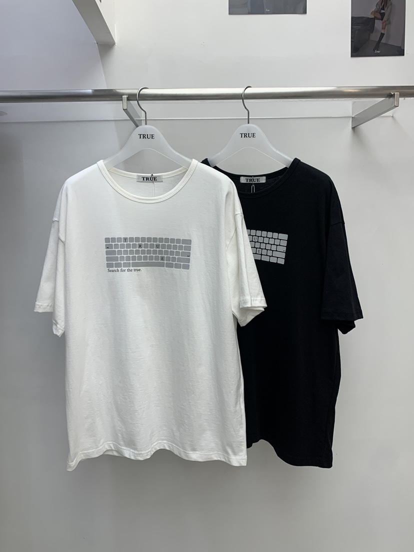 TRUE韓國東大門直郵女裝新品職業26春夏推薦休閑人氣時尚T恤TRUET恤