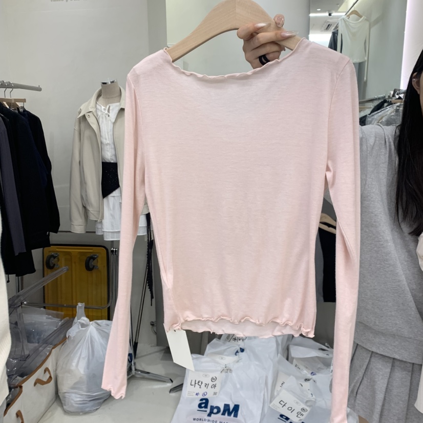 TAKE YOUE TIME韓國東大門代購女士新款26春夏人氣長袖T恤TAKE YOUE TIME長袖T恤