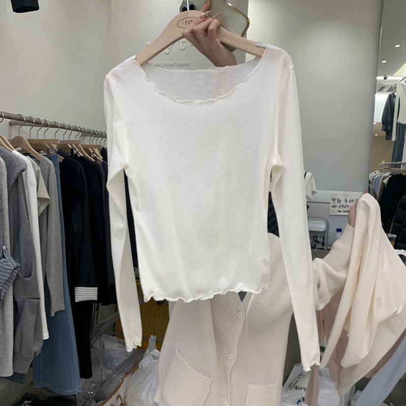 TAKE YOUE TIME韓國東大門代購女士新款26春夏人氣長袖T恤TAKE YOUE TIME長袖T恤圖色2