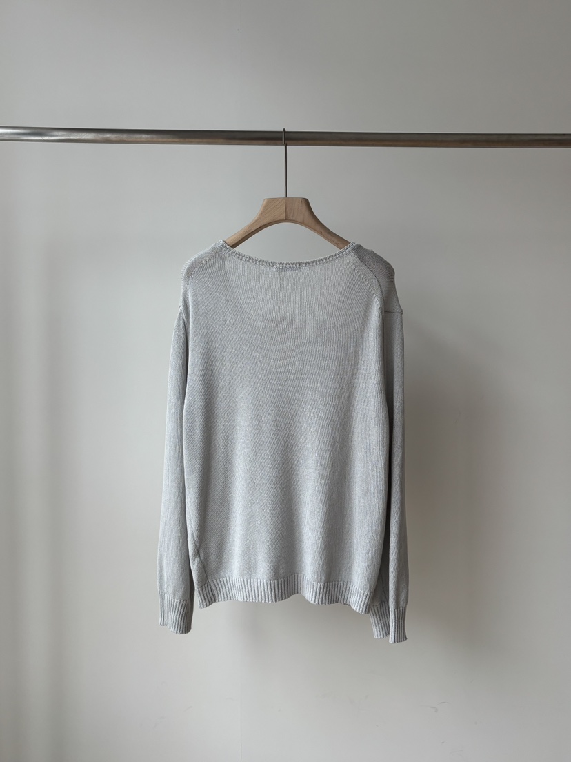 AND THE韓國東大門代購女士新款26春夏人氣休閑針織衫棉質AND THE針織衫