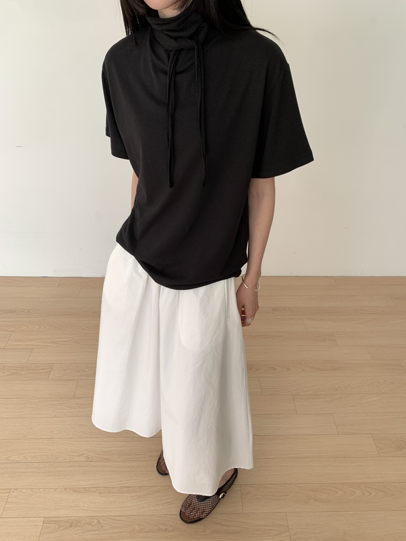 B_GARDER韓國東大門代購女士新款人氣休閑熱賣推薦T恤圍巾B.GARDERT恤圖色2