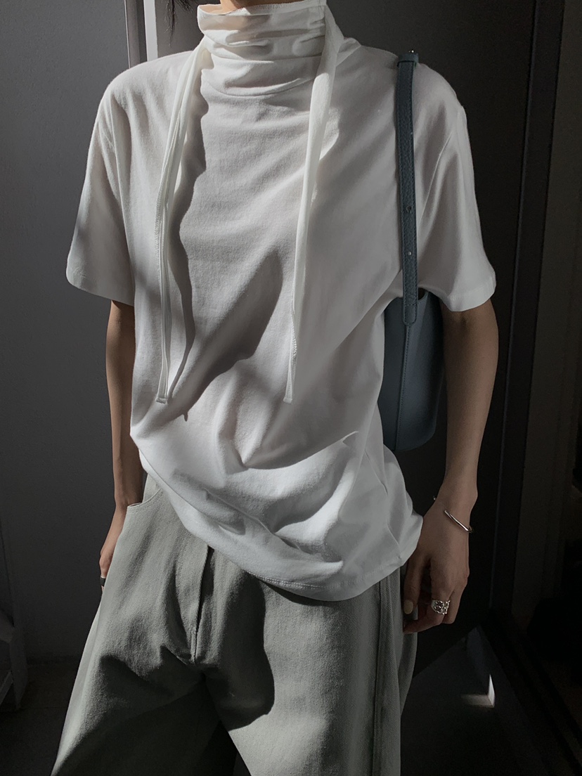 B_GARDER韓國東大門代購女士新款人氣休閑熱賣推薦T恤圍巾B.GARDERT恤圖色4