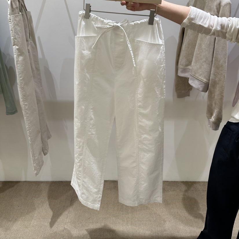 VEGETABLE韓國東大門直郵女士新款26春夏職業熱賣時尚休閑褲VEGETABLE休閑褲圖色1