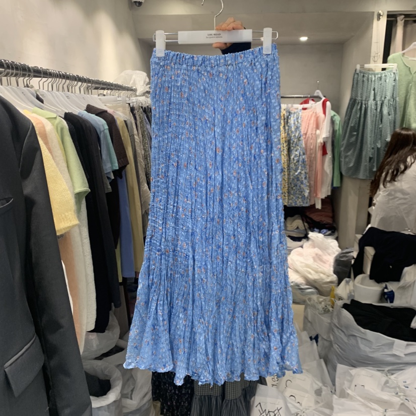 LOGROAD韓國代購女士新品26春夏推薦時尚休閑半身裙中短裙LOG ROAD半身裙/中短裙圖色1