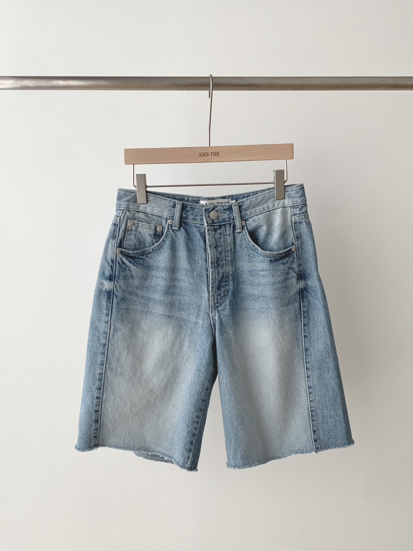 AND THE韓國直郵實拍女士新品推薦時尚26春夏熱賣休閑短褲AND THE短褲圖色1