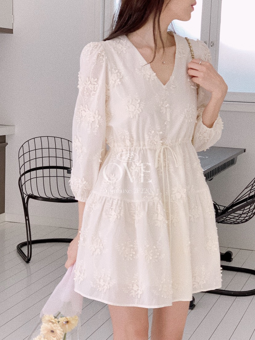 OVE韓國直郵實拍女士新品推薦休閑時尚26春夏職業熱賣連衣裙OVE連衣裙