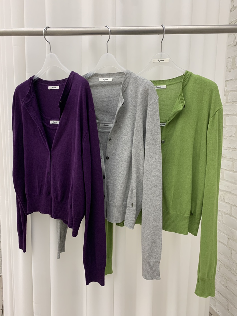 B_GARDER韓國代購女裝新款熱賣推薦針織衫不含內搭開襟衫B.GARDER針織衫