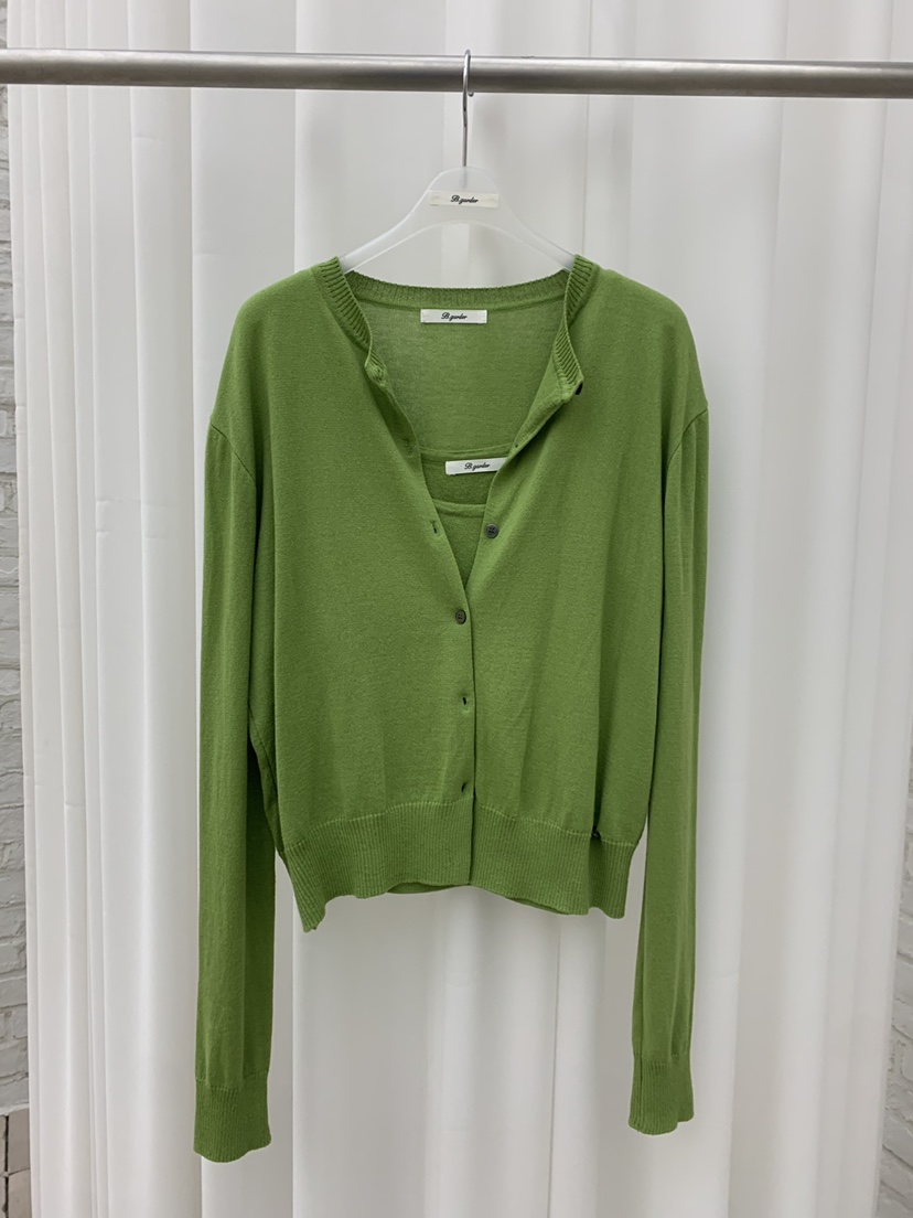 B_GARDER韓國代購女裝新款熱賣推薦針織衫不含內搭開襟衫B.GARDER針織衫圖色2