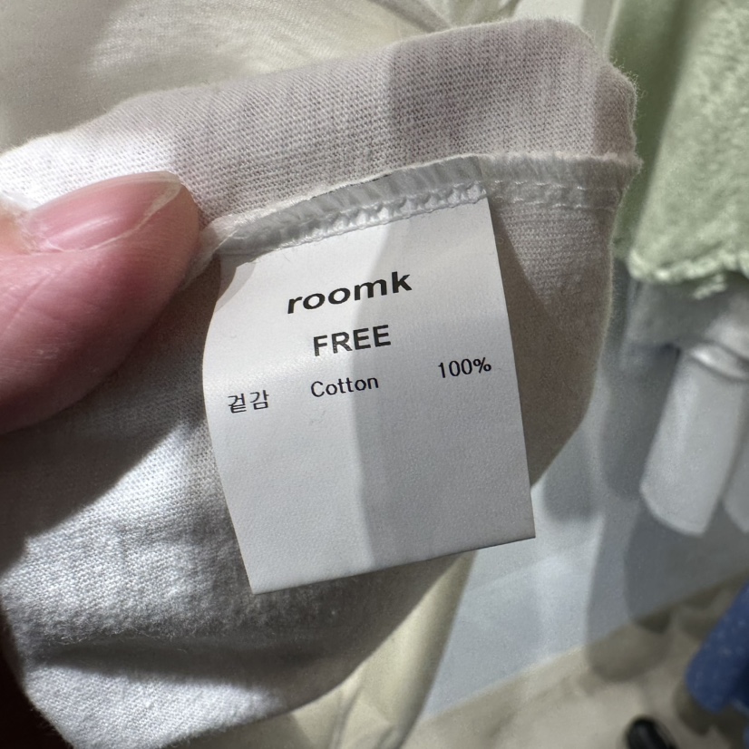 ROOM K-P韓國東大門代購女裝新品熱賣職業休閑26春夏T恤roomkT恤