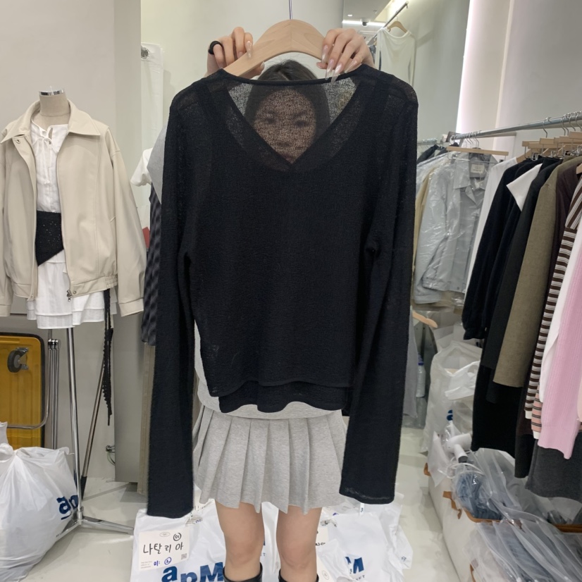 TAKE YOUE TIME韓國直郵實拍女士新品休閑針織衫羊毛衫TAKE YOUE TIME針織衫