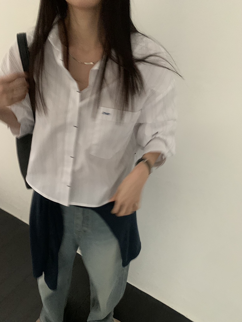 TRUE韓國直郵女裝新品熱賣休閑職業推薦人氣26春夏襯衫蕾絲衫TRUE襯衫/蕾絲衫