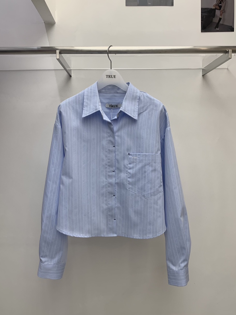 TRUE韓國直郵女裝新品熱賣休閑職業推薦人氣26春夏襯衫蕾絲衫TRUE襯衫/蕾絲衫圖色2