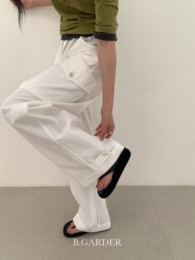 B_GARDER韓國東大門直郵女裝新品26春夏推薦時尚休閑休閑褲B.GARDER休閑褲