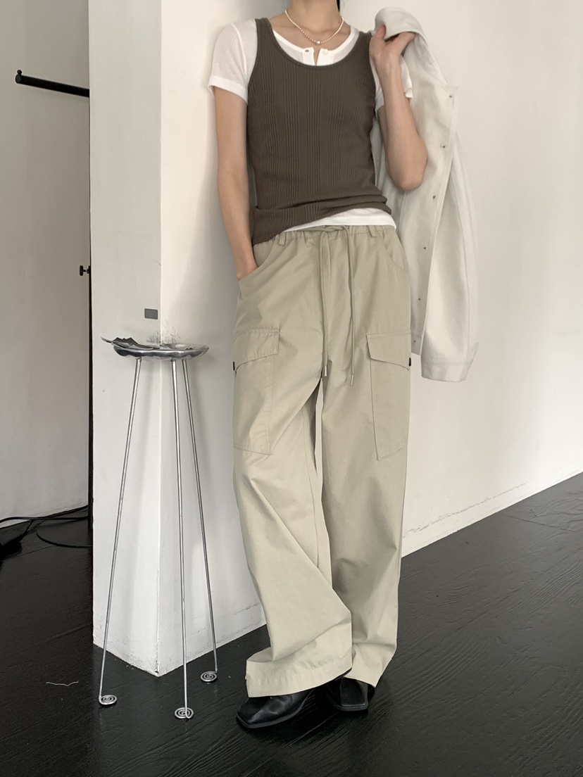 B_GARDER韓國東大門直郵女裝新品26春夏推薦時尚休閑休閑褲B.GARDER休閑褲