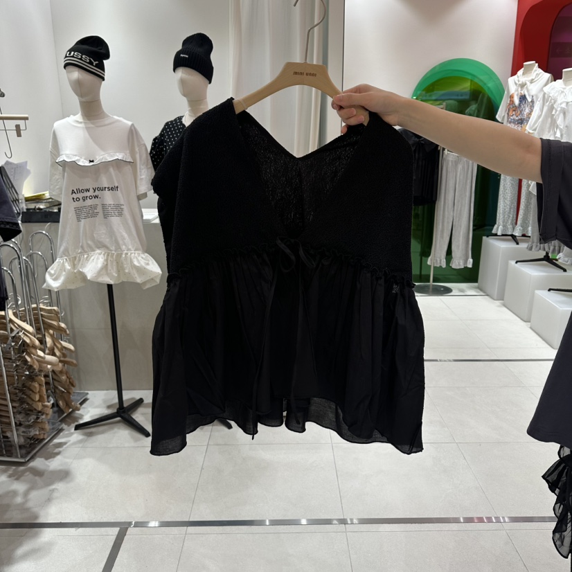 MINI UNNI韓國直郵女士新款人氣熱賣26春夏時尚推薦馬甲MINI UNNI馬甲圖色2