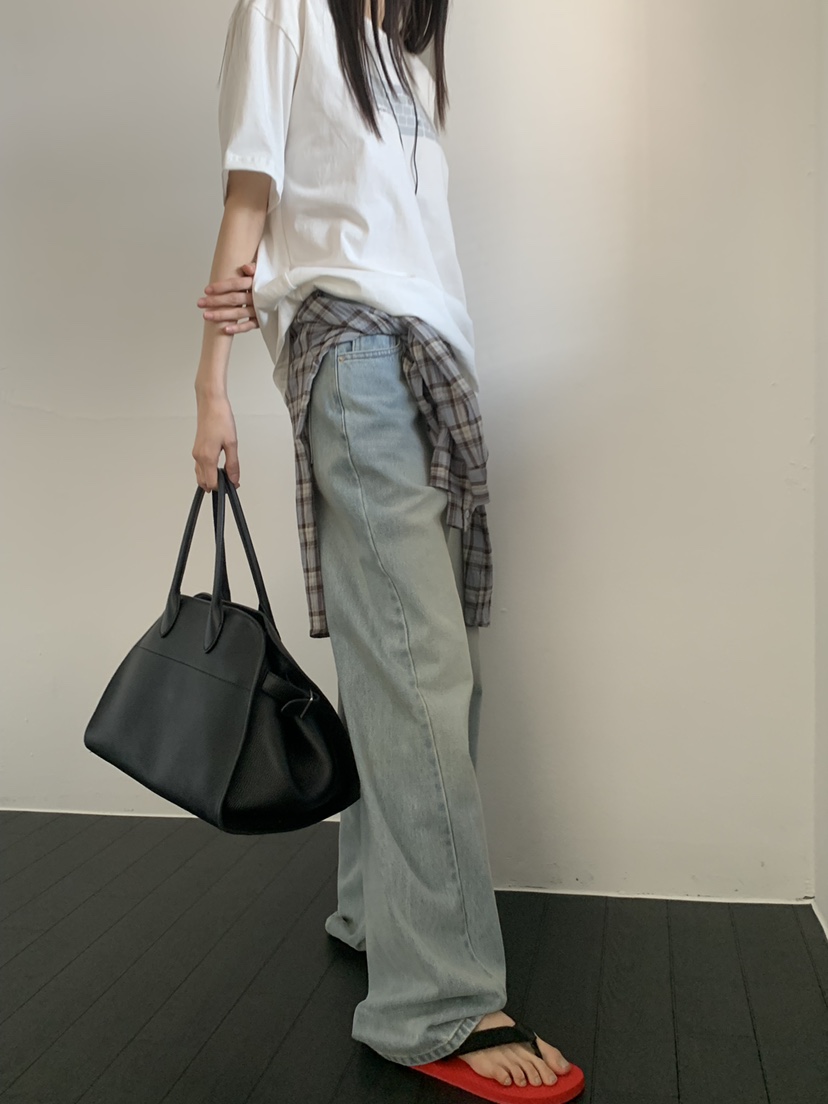 TRUE韓國直郵女裝新款推薦時尚職業人氣熱賣26春夏牛仔褲TRUE牛仔褲