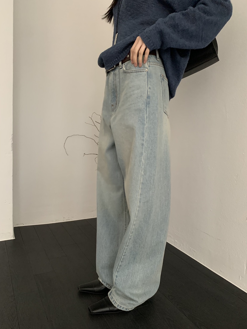 TRUE韓國直郵女裝新款推薦時尚職業人氣熱賣26春夏牛仔褲TRUE牛仔褲