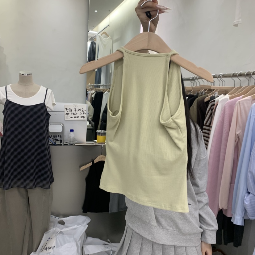 TAKE YOUE TIME韓國直郵實拍女士新款26春夏熱賣吊帶背心TAKE YOUE TIME吊帶/背心
