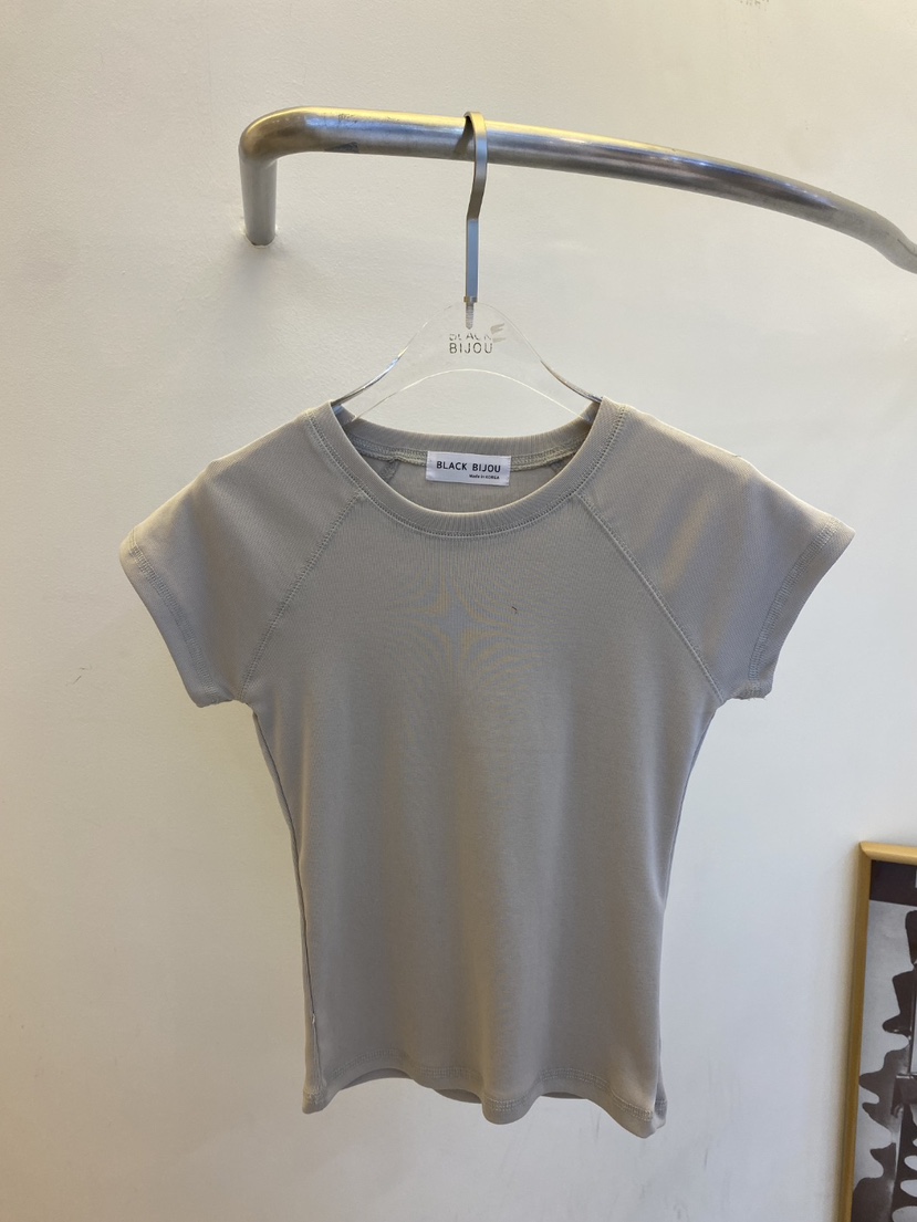 BLACK BIJOU韓國直郵女士新款職業人氣推薦時尚休閑26春夏T恤BLACK BIJOUT恤圖色3