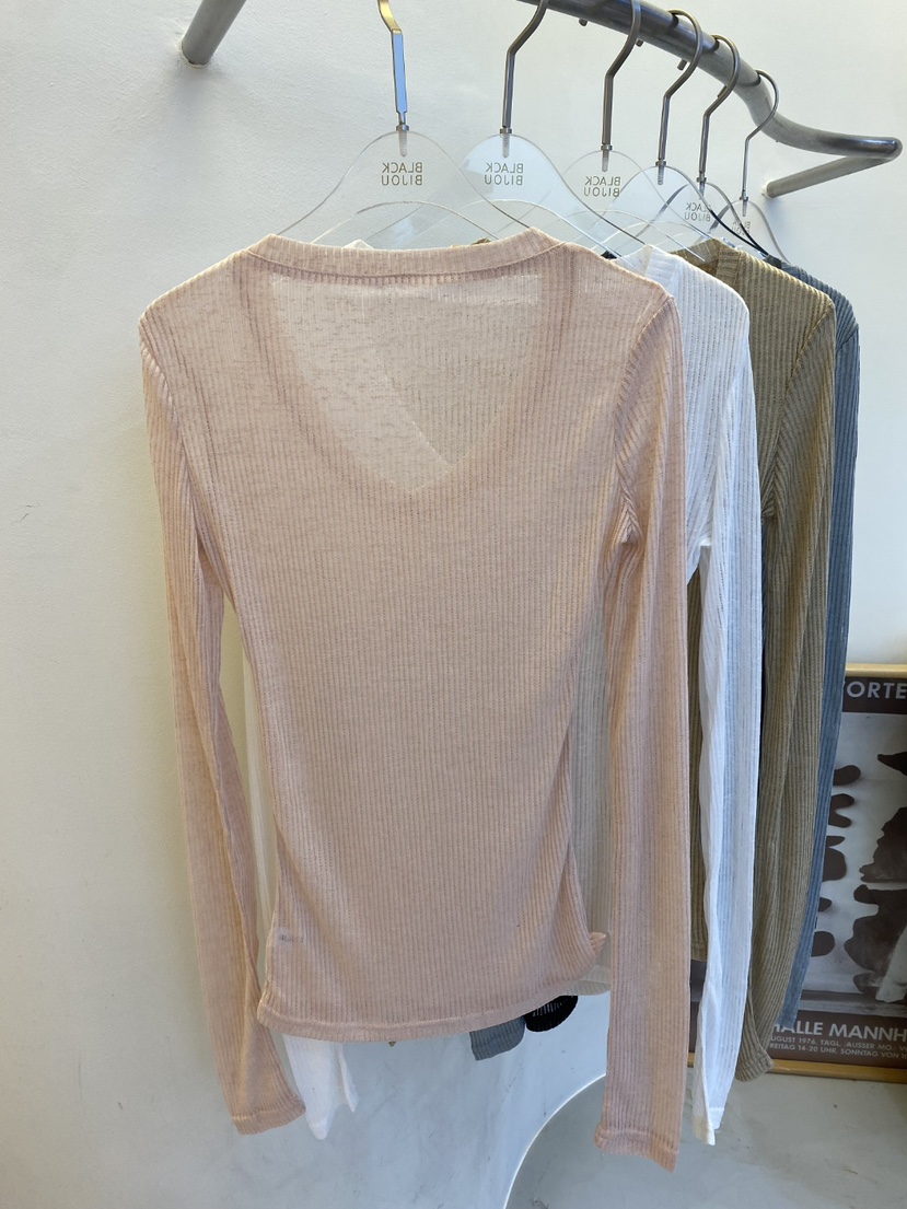 BLACK BIJOU韓國直郵女士新款熱賣職業時尚26春夏長袖T恤BLACK BIJOU長袖T恤