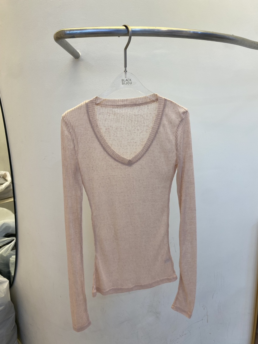 BLACK BIJOU韓國直郵女士新款熱賣職業時尚26春夏長袖T恤BLACK BIJOU長袖T恤圖色5