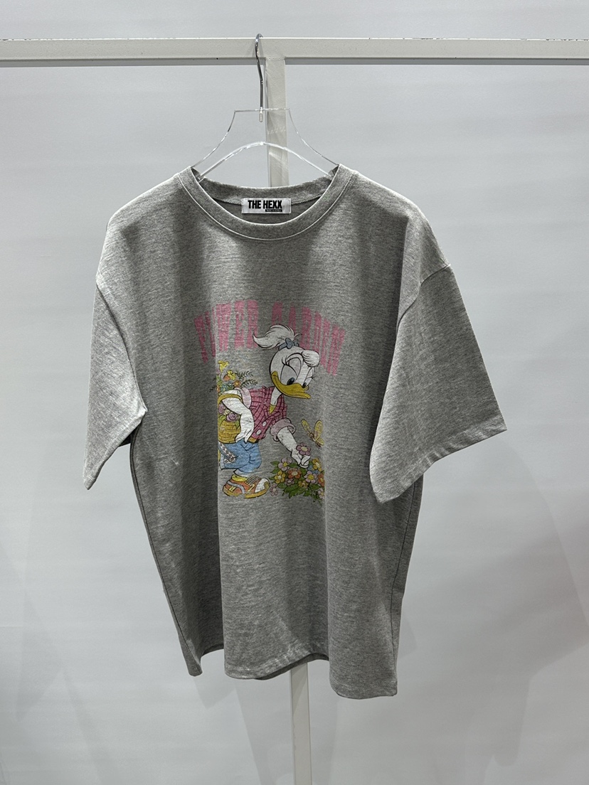 HEXX韓國東大門代購女士新款熱賣休閑時尚26春夏人氣職業T恤THE HEXXT恤圖色2