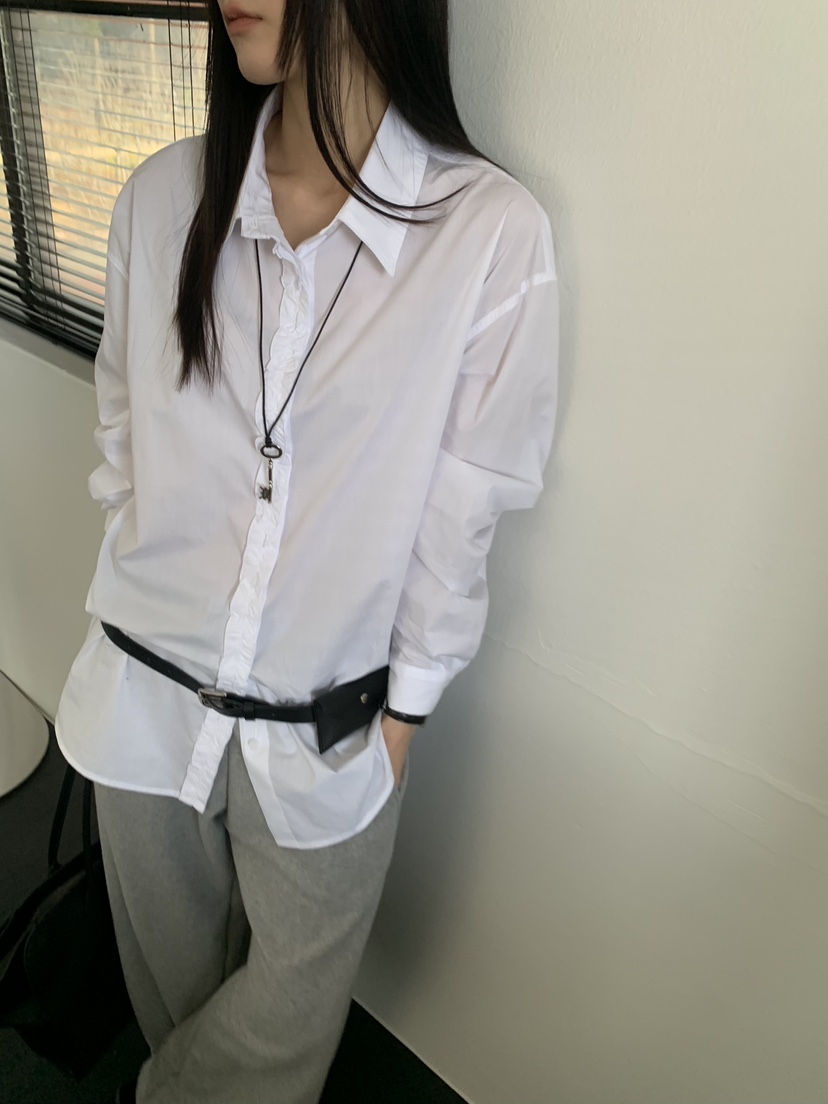 TRUE韓國東大門直郵女士新品時尚26春夏休閑推薦襯衫蕾絲衫TRUE襯衫/蕾絲衫