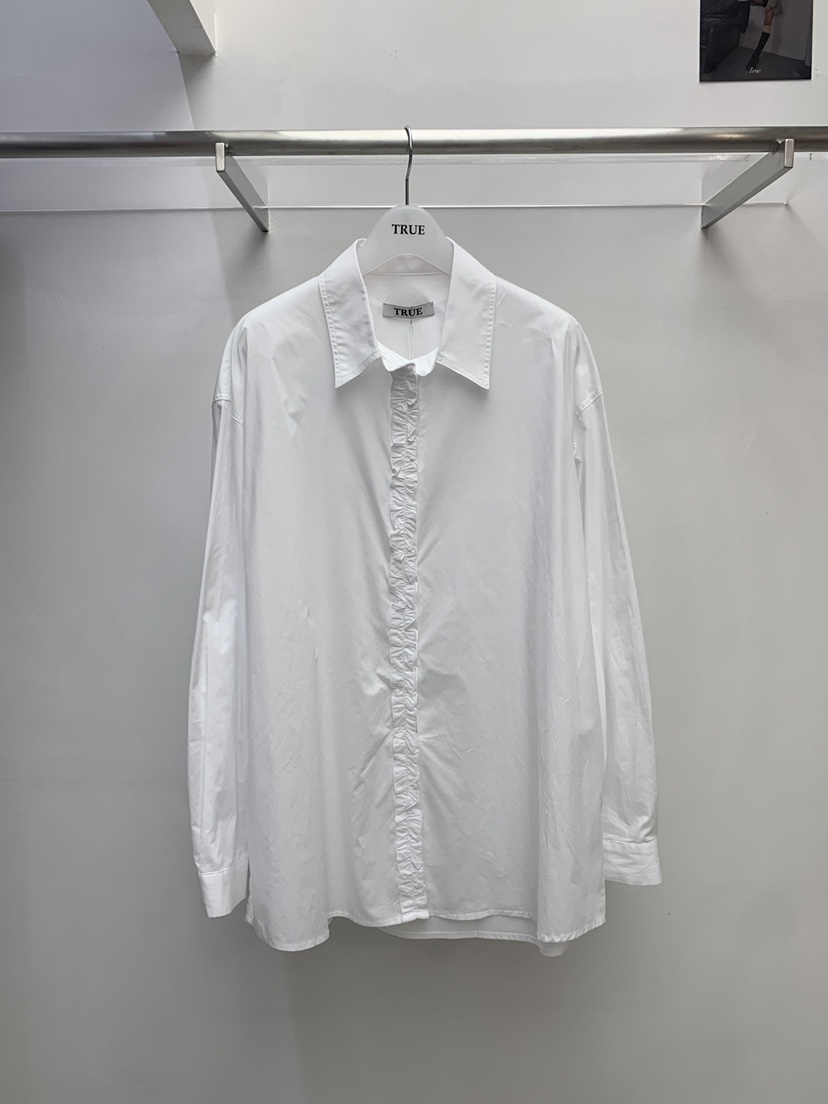 TRUE韓國東大門直郵女士新品時尚26春夏休閑推薦襯衫蕾絲衫TRUE襯衫/蕾絲衫圖色1