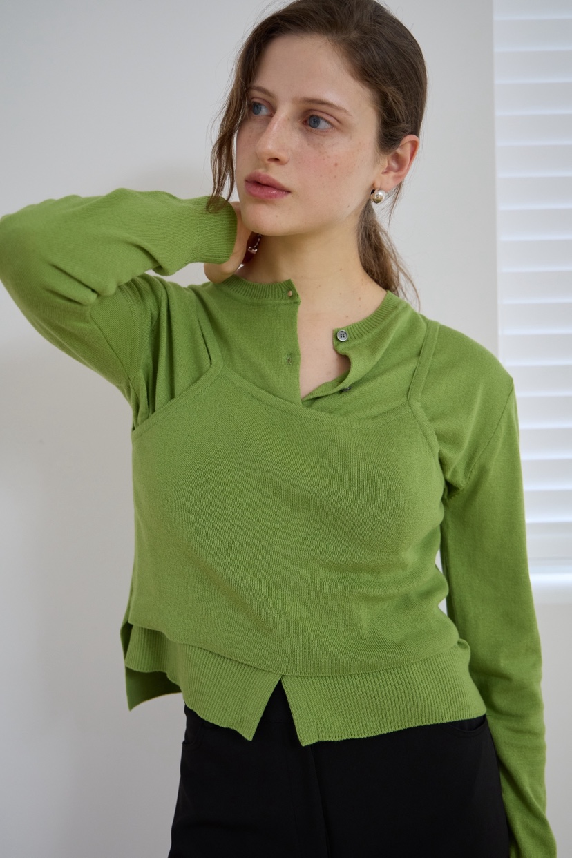 B_GARDER韓國直郵女士新品休閑推薦熱賣時尚26春夏吊帶背心B.GARDER吊帶/背心圖色3