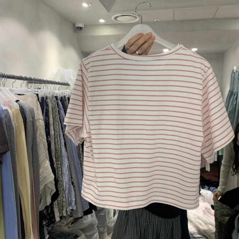 LOGROAD韓國東大門代購女裝新品熱賣時尚推薦26春夏職業T恤LOG ROADT恤