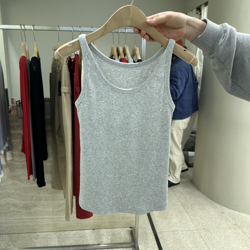 EOOB/LAMEREI韓國東大門代購女士新品推薦職業熱賣吊帶背心EOOB/LAMEREI吊帶/背心圖色7淺灰