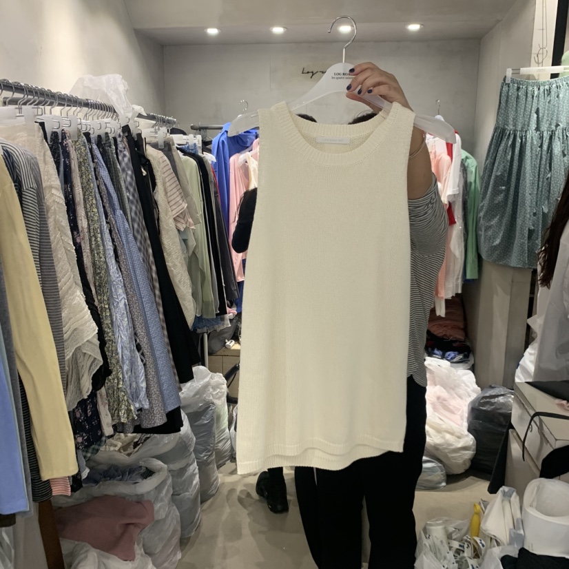 LOGROAD韓國直郵實拍女士新款26春夏職業時尚推薦吊帶背心LOG ROAD吊帶/背心圖色1