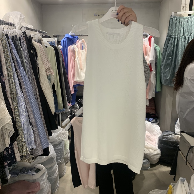 LOGROAD韓國直郵實拍女士新款26春夏職業時尚推薦吊帶背心LOG ROAD吊帶/背心圖色2