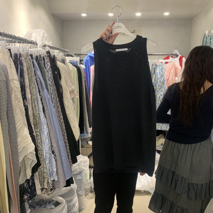 LOGROAD韓國直郵實拍女士新款26春夏職業時尚推薦吊帶背心LOG ROAD吊帶/背心圖色3