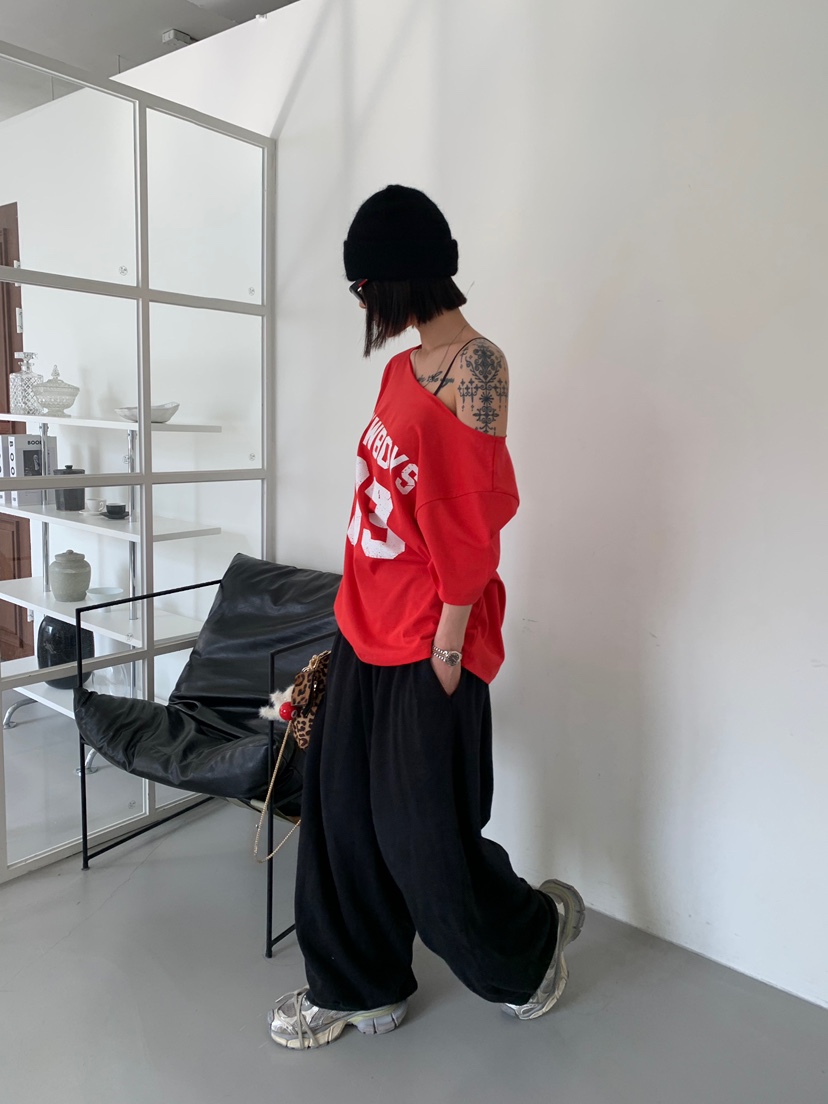 OKIE韓國直郵女士新品26春夏推薦時尚人氣職業休閑熱賣T恤OKIET恤