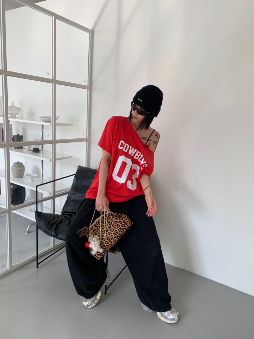 OKIE韓國直郵女士新品26春夏推薦時尚人氣職業休閑熱賣T恤OKIET恤