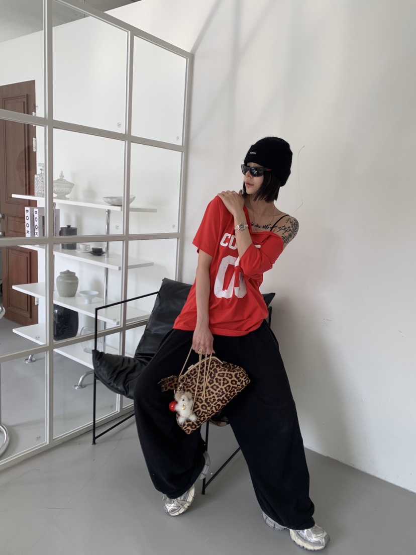 OKIE韓國直郵女士新品26春夏推薦時尚人氣職業休閑熱賣T恤OKIET恤