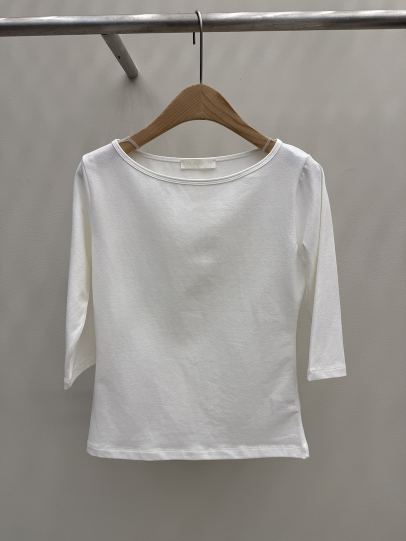 EOOB/LAMEREI韓國東大門代購女士新款26春夏推薦T恤船領EOOB/LAMEREIT恤圖色1