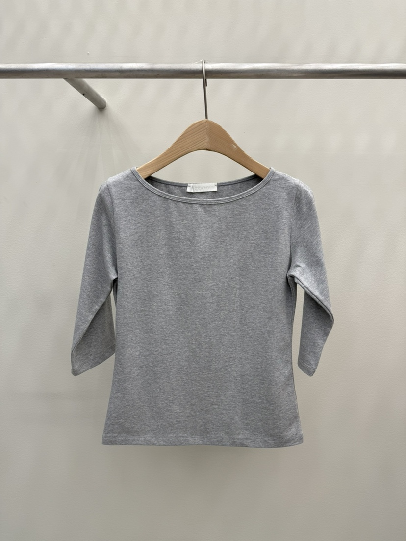 EOOB/LAMEREI韓國東大門代購女士新款26春夏推薦T恤船領EOOB/LAMEREIT恤圖色2