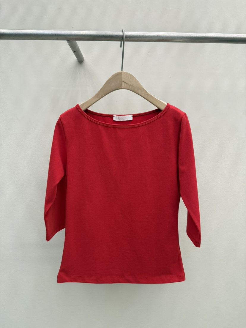 EOOB/LAMEREI韓國東大門代購女士新款26春夏推薦T恤船領EOOB/LAMEREIT恤圖色3