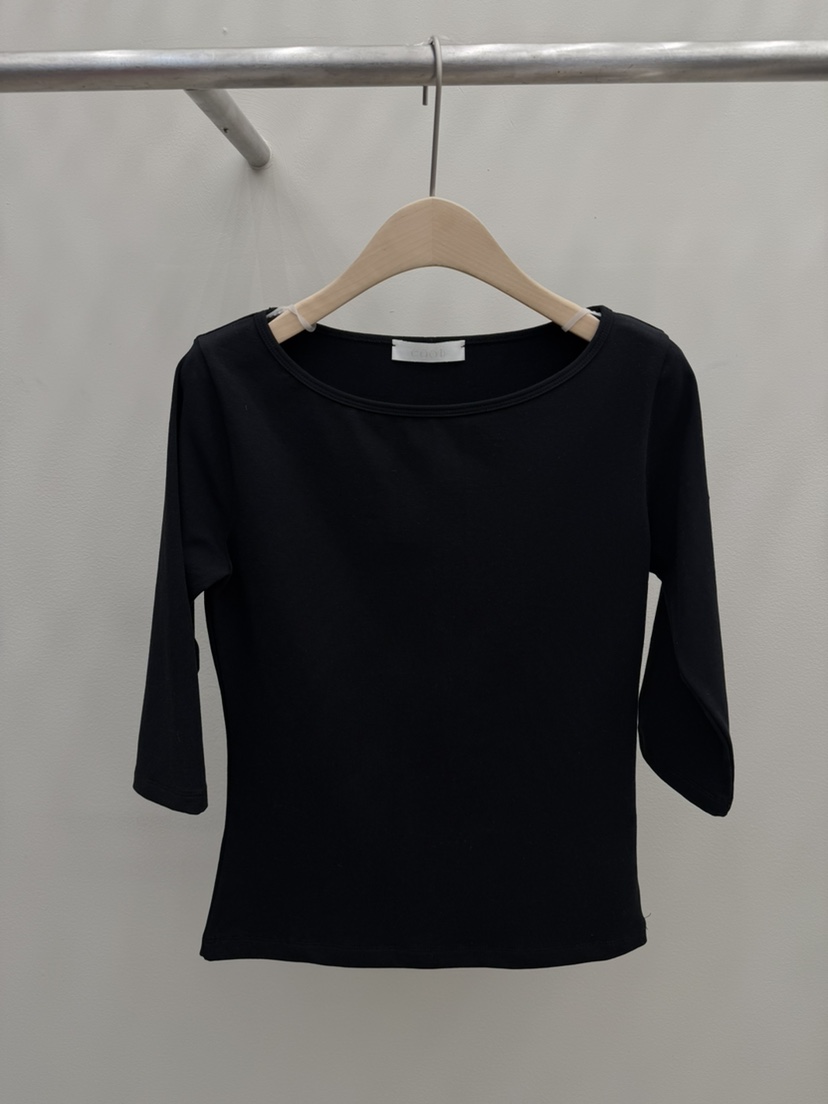 EOOB/LAMEREI韓國東大門代購女士新款26春夏推薦T恤船領EOOB/LAMEREIT恤圖色4