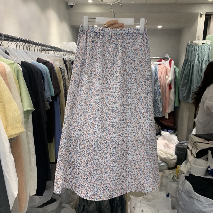 LOGROAD韓國直郵女裝新款推薦休閑職業時尚人氣半身裙中短裙LOG ROAD半身裙/中短裙