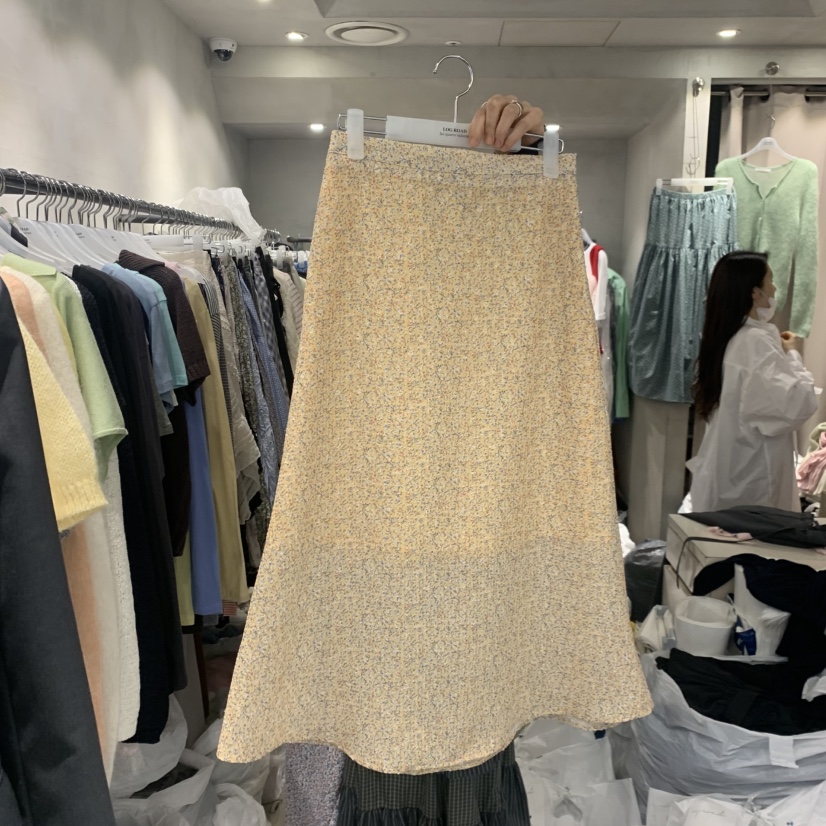 LOGROAD韓國直郵女裝新款推薦休閑職業時尚人氣半身裙中短裙LOG ROAD半身裙/中短裙圖色2