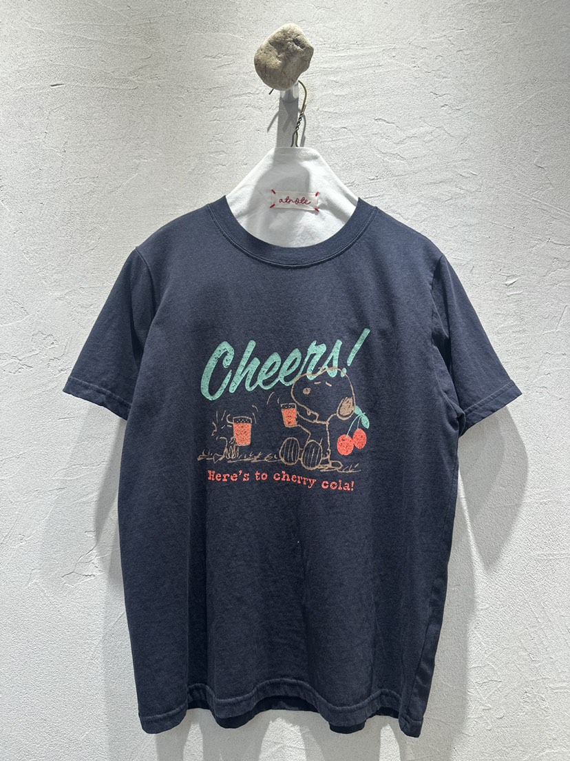 AT NOTE韓國代購女士新款人氣職業26春夏時尚熱賣T恤史努比AT NOTET恤圖色2